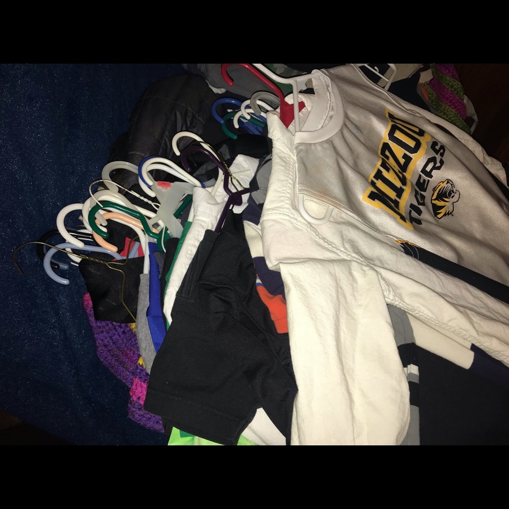 Bundle of boys shirts